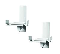 BT 77 Bianco V.2 inclinabile e girevole supporto da muro per Altoparlante Coppia Weise, Ingegneria @ All Bundle con 10 anni di garanzia.