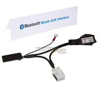 BT Adattatore Bluetooth MP3 Aux CD Changer Originale Radio per VW Rcd / Rns