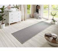 BT Carpet - Passatoia Nature 600, 80 x 350 cm, per interni ed esterni, 100% polipropilene, resistente ai raggi UV e all'umidità, adatto al riscaldamento a pavimento, colore: Argento