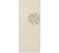 BT Carpet Tappeto Effetto Lana Wolly Crema, 80 x 200 cm