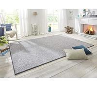 BT Carpet Tappeto Effetto Lana Wolly Grigio 140 x 200 cm
