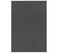 BT Carpet Tappeto, Tessuto Piatto a Pelo Corto, Casual, in Tinta Unita, per Sala da Pranzo, Soggiorno, cameretta dei Bambini, Camera da Letto, Antracite, 160 x 240 cm, Polipropilene, 160x240 cm