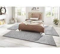 BT Carpet Wolly - Paracolpi per Lettino, 3 pz, in Polipropilene, 140 x 67 x 0,12 cm, Colore: Grigio