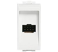 PRESA 8 POLI LIVING LIGHT BIANCA - BTICINO 336982
