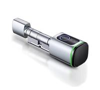 BT Serratura per impronte digitali Cilindro serratura intelligente Serratura elettronica senza chiave Supporto per serratura della porta APP Impronte digitali Scheda IC Sblocco chiave meccanica per