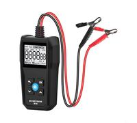 BT10 - Tester per batteria da 6 V/12 V/24 V, con display LCD, misura tensione, resistenza interna e analisi CCA, SOC/SOH, con borsa per il trasporto