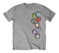 BT21 Badges ufficiale Uomo maglietta unisex