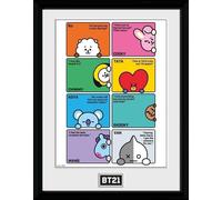 Merchandising Bt21: GB Eye - Compilation (Stampa 30.5x41cm)