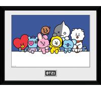 Bt21: Gb Eye - Group (Stampa In Cornice 30X40Cm) NUOVO