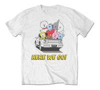 BT21 Here We Go ufficiale Uomo maglietta unisex
