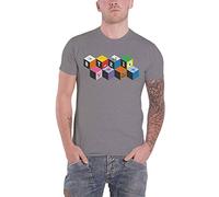Bt21 - T-Shirt # Xl Unisex Grey # Blocks