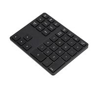 BT308 35 Tasti Tastiera Digitale Wireless Wireless Ultra-Thin Tastiera per Mac OS, Lega di Alluminio 5.0 per Impostazione Avvio (BLACK)