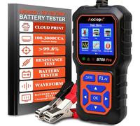 BT60 Pro Tester per Batterie Auto 100-3000 CCA con Stampa Cloud 6V 12V 24V AGM Litio Gel Analizzatore Digitale Alternatore Automobilistico Sistema di Avviamento e Carica per Auto Moto Camion Furgoni