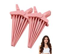 BTACGWP 2 Pz Mollette Volume Capelli, Pettini Sollevamento Radici Rosa, Clip Volumizzanti per Acconciatura Immediata e Stabile