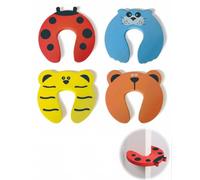 BTACGWP Fermaporta Bambini Salvadita 4 Pezzi, Protezione Dita Sicurezza Porte e Blocco Finestre Bambini, Schiuma Anti-Pizzicamento, Ferma Finestra Aperta Antivento