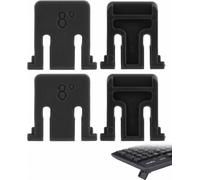 BTACGWP Piedini di Ricambio per Tastiera Logitech Set da 4 Compatibili K200 K260 K270 K275 MK200 MK260 MK270 MK275 - Stabilità & Comfort
