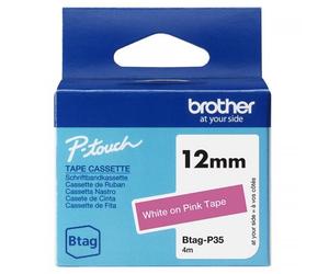 BTAG-P35 4977766836036 Brother Btag-P35 Nastro Bianco su rose