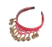 BTAKANPP Yin - Braccialetti coordinati per capelli, gioiello zingaro, ornamento per danza popolare, 3 pezzi (E, 15 x 12 x 2 cm)