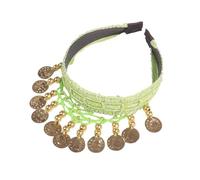 BTAKANPP Yin - Braccialetti coordinati per capelli, gioiello zingaro, ornamento per danza popolare, 3 pezzi (A, 15 x 12 x 2 cm)