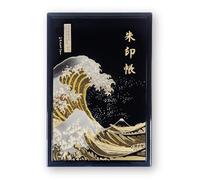 Btale Libro per timbri Goshuincho giapponese - Elementi essenziali per il viaggio in Giappone 2026 - Quaderno autentico fatto a mano con copertina rigida per timbri di templi e santuari, diario e
