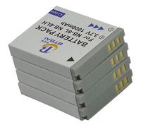 BTBAI 4 batterie NB-6L+caricatore AC Dual per NB-6LH powershot s200 sx240 sx260 sx270 sx280 sx510 sx520 sx530 sx540 sx60 sx600 sx610 sx700 SX71 0 hs fotocamera digitale k1a