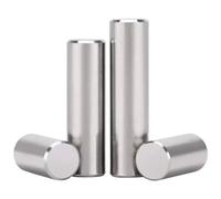 BTBTB 100 Pezzi M2 x 3-40 mm perni di centraggio for Supporto mensola, perni di Supporto mensola cilindrici in Acciaio Inox 304, Elementi di Fissaggio for componenti di Giunzione in Posizione(2x15mm)