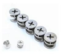 BTBTB Connettore for mobili Ruota eccentrica, 20 Pezzi di Spessore Tre in Uno connettore Ruota eccentrica/Hardware/connettore/Hardware for mobili Diametro 15 mm/12 mm/10 mm(10x10)