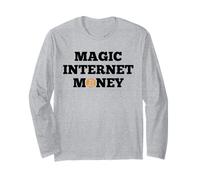 BTC Bitcoin Magic Internet Money Crypto Cryptocurrency Maglia a Manica