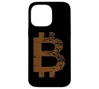 BTC Crypto Bitcoin Denaro Blockchain Portafoglio Regalo Custodia per iPhone 14 Pro Max