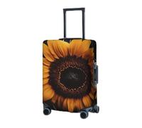 BTCOWZRV Copertura per bagagli elastica lavabile Valigie Protector Un girasole Valigie Coperture per bagagli 45-81 pollici Portatile Viaggio Coperture Manica Antipolvere Anti-Graffio Coperture per