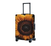 BTCOWZRV Copertura per bagagli elastica lavabile Valigie Protector Un girasole Valigie Coperture per bagagli 45-81 pollici Portatile Viaggio Coperture Manica Antipolvere Anti-Graffio Coperture per