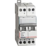 Commutatore Bticino con zero centrale 2NO 32A 230/400V 2 moduli DIN