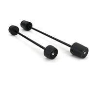 BTEDSXC Cursori per Telaio Compatibile con Aprilia per RSV4 RF per RSV4 RR per RSV4 R 2009-2022 Moto Anteriore Posteriore Ruota Forcella ASSE Sliders Protezioni Antiurto Accessorio(Black)