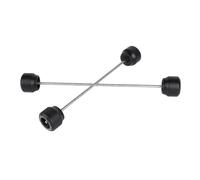 BTEDSXC Cursori per Telaio Compatibile con CB750 per Hornet 750 2023 2024 Assale Anteriore Posteriore Forcella Crash Slider Moto Ruota ASSE Slider Protezione Anticaduta Slider Telaio(Front Rear)