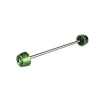 BTEDSXC Cursori per Telaio Compatibile con Ducati per Panigale per V4 per V4S Protezione Ruota Moto Accessori Assale Anteriore Forcella Slider Antiurto Slider Telaio Forcella(Green)