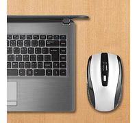 BTER Mouse Wireless ergonomico 6D 2,4 GHz, Mouse Ottico, con Ricevitore USB per PC Laptop