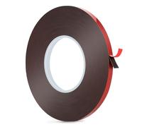 BTF-LIGHTING Nastro Biadesivo 65.6ft/20m x 0.3in/8mm Nastro di Montaggio Resistente Forte Nastro Adesivo Impermeabile per 5050SMD FCOB CCT RGB RGBW Strisce LED Installazione