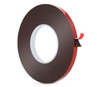 BTF-LIGHTING Nastro Biadesivo 65.6ft/20m x 0.4in/10mm Nastro di Montaggio Resistente Forte Nastro Adesivo Impermeabile per 5050SMD FCOB CCT RGB RGBW Strisce LED Installazione