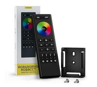 BTF-LIGHTING RC03RFB RGB RGBW RGBCCT Telecomando RF Controllo di gruppo a 4 zone per strisce LED 5050SMD FCOB COB RGB RGBW RGBCCT Funziona con WB5 LM052 LM053 C03W C04W C05W C03RF C04RF ecc.