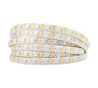 BTF-LIGHTING SK6812RGBW (WS2812B RGBW) RGB + bianco caldo Individualmente indirizzabile 5m 60 LED/pixel/m Flessibile 4 colori in 1 LED sogna colorato Striscia LED IP65 impermeabile DC5VPCB bianco