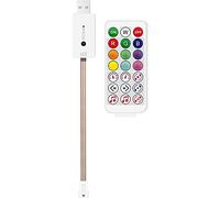 BTF-LIGHTING SP620E Mini Controller Bluetooth USB per WS2812B WS2811 SM16703 UCS1903 Modulo LED Pixel Strip DC5V Sync Microfono incorporato Musica/Timer/Gruppo di Controllo APP/IR Telecomando