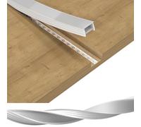 BTF-LIGHTING T2010 Profilo al Silicone LED Neon 5M 20x10mm Canale Diffusore Flessibile Fai-Da-Te Bianco Latte Compatibile con Strisce LED FCOB COB SMD ≤18mm per Cucina Camera da Letto(Senza Striscia)