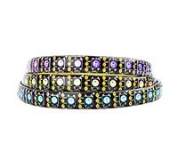 BTF-LIGHTING WS2812B RGB 5050SMD Indirizzabile Individualmente 1m 100Pixel/m PCB Nero Flessibile Full Color Pixel Strip Dream Color IP65 Schermo Impermeabile, Solo Parete DC5V