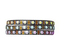BTF-LIGHTING WS2812B RGB 5050SMD Indirizzabile individualmente 1m 60Pixel/m PCB nero flessibile Full Color LED Pixel Strip Dream Color IP65 Schermo LED impermeabile,solo parete LED DC5V