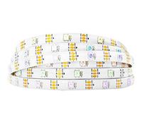 BTF-LIGHTING WS2812B RGB 5050SMD Indirizzabile individualmente 5m 60Pixel/m PCB bianco flessibile Full Color LED Pixel Strip Dream Color IP65 Schermo LED impermeabile,solo parete LED DC5V