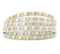 BTF-LIGHTING WS2812B RGB 5050SMD Indirizzabile individualmente 5m 60Pixel/m PCB bianco flessibile Full Color LED Pixel Strip Dream Color IP65 Schermo LED impermeabile,solo parete LED DC5V