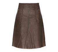 BTFCPH - Skirt With Zip Pockets Skind 1083M - - Skirts - Donna - Marrone - XL