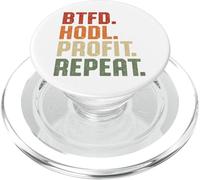 BTFD Acquista il Dip Hodl Profit Ripeti BTC Bitcoin Blockchain PopSockets PopGrip per MagSafe