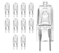 BTFO 10 Pezzi Lampadine Alogene per Forno a Microonde G8 130V 50W, Lampadina Alogena da 50W Compatibile con GE Microonde Serie CVM DVM HVM JNM Sostituisce WB02X35488 WB08X10051 WB25X21248