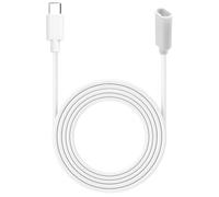 BTFO 1pz Cavo di Prolunga USB-C Maschio-Femmina, Prolunga Tipo-C Lunga 4,5m per Telecamera Interna Pan-Tilt (Versione 2024) (Bianco)